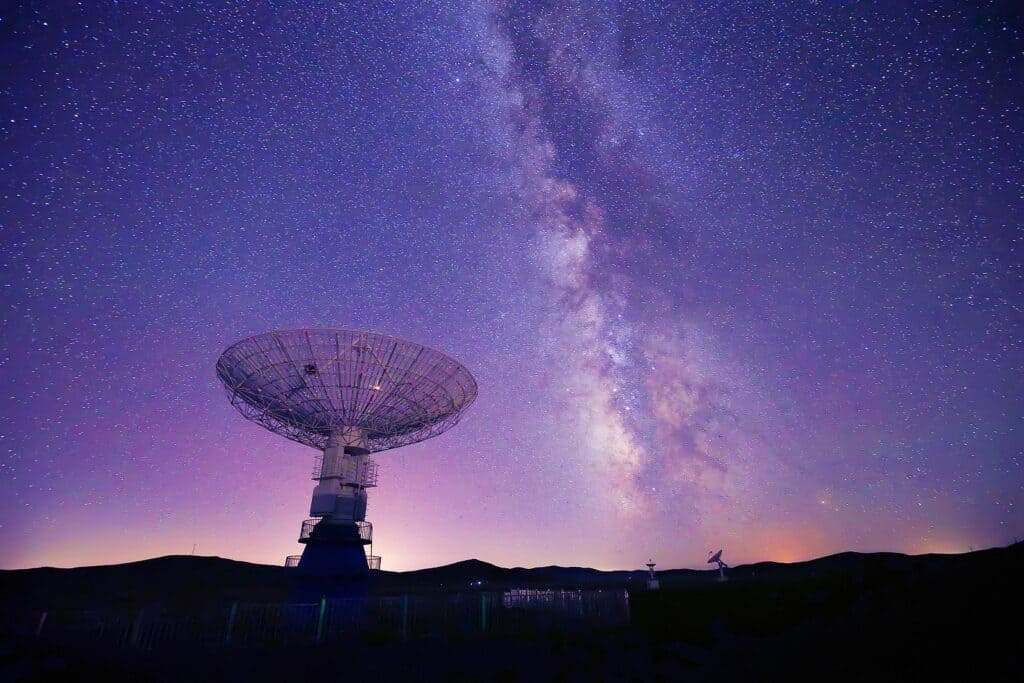 Radio astronomy: Exploring space through radio waves